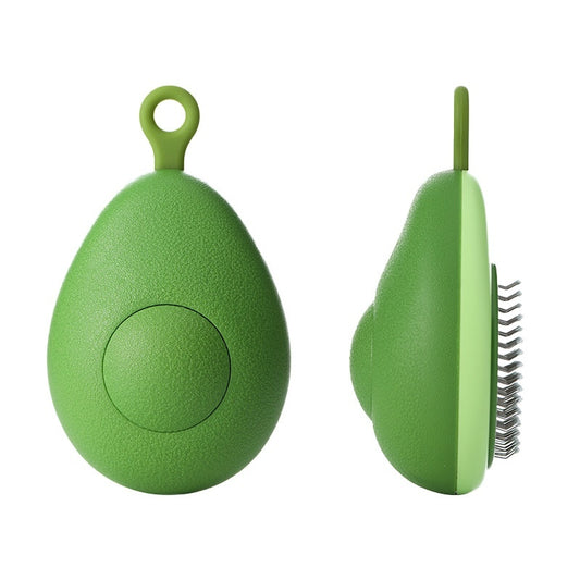 Avocado-Shaped Cat Hair Remover Brush
