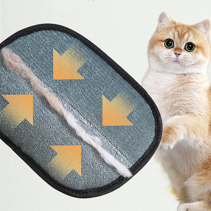 Cat Grooming Glove with Silicone Tips