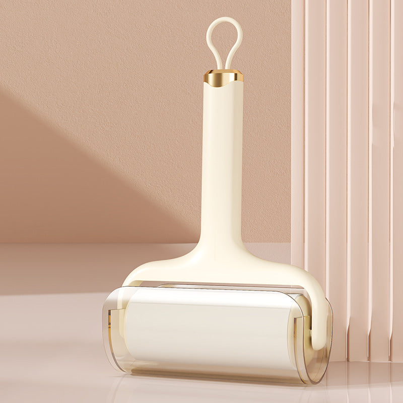 Strong adhesive lint roller refill keeps clothing, bedding, and furniture clean by lifting hair, lint, and debris.