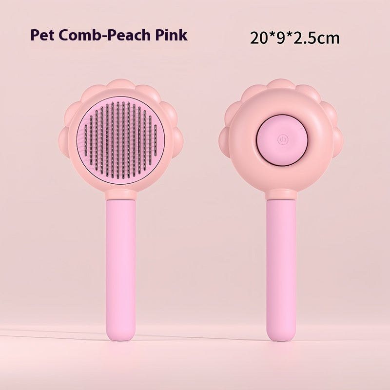 Pet Grooming Comb with Spray Function