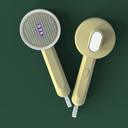 UV Pet Grooming Comb with Hair Remover Brush